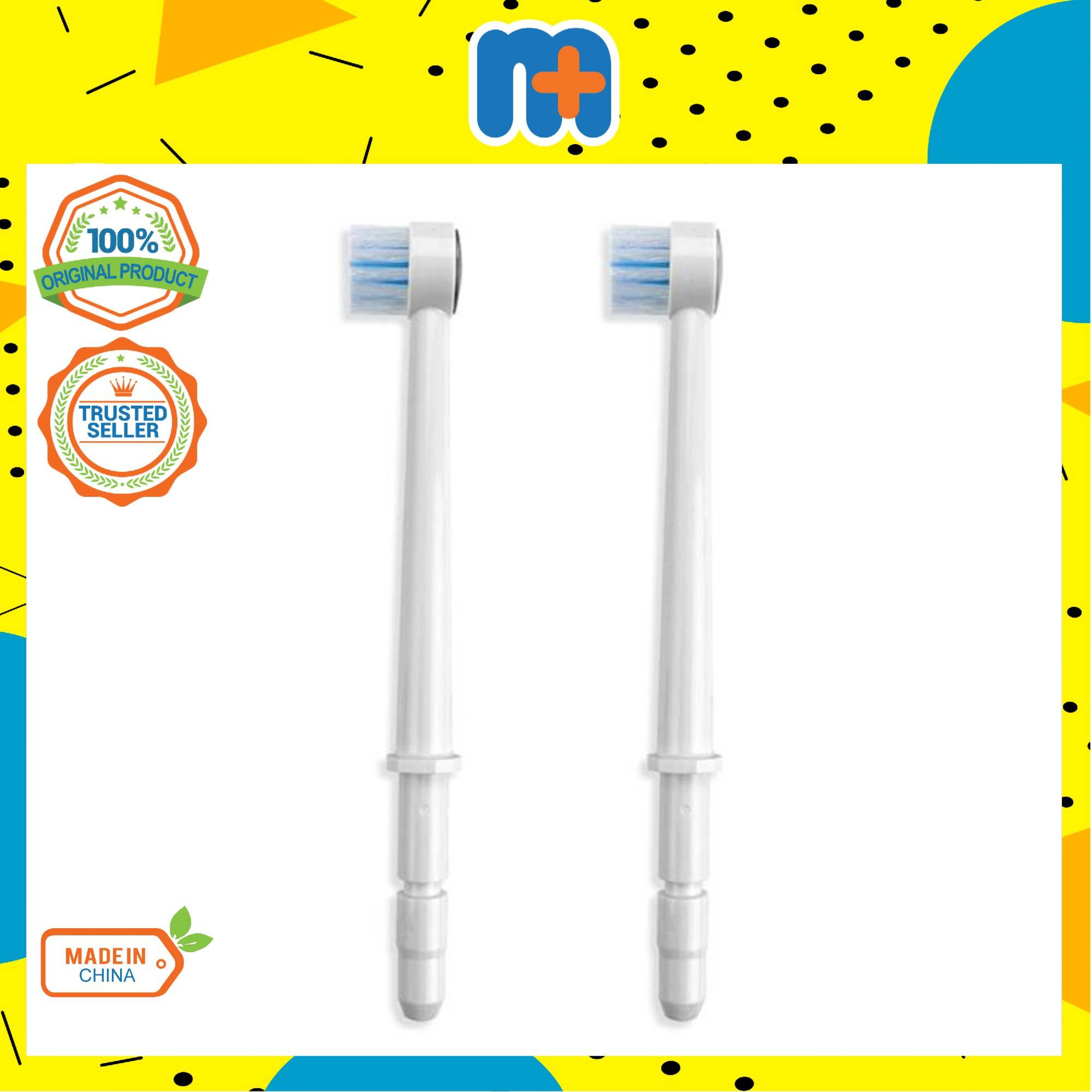 WATERPIK ACCESSORY TOOTHBRUSH x 2 TB100